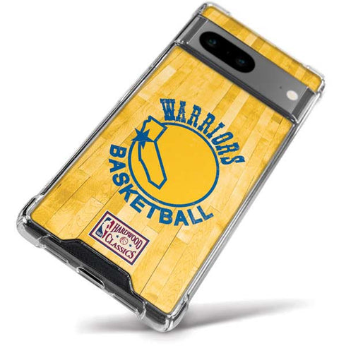 NBA Golden State Warriors Hardwood Classics Google Pixel 8a Clear Case